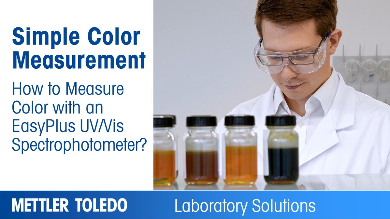 Simple Color Measurement with UVVIS